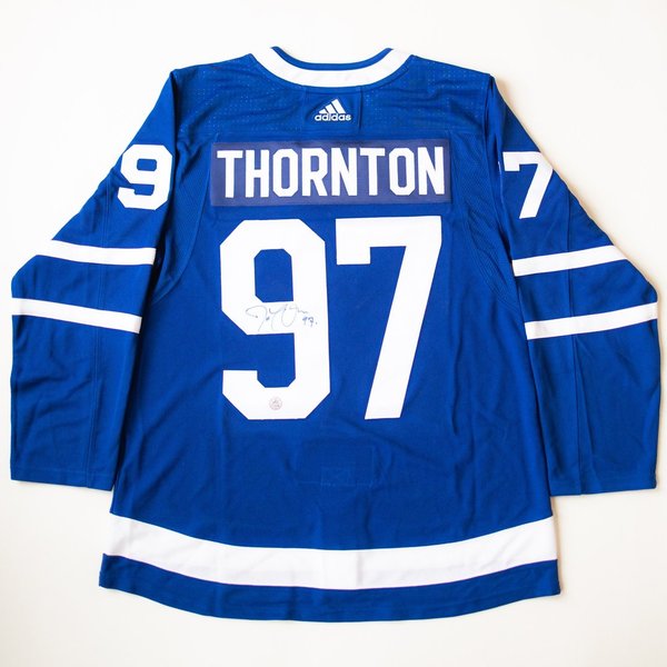 Joe Thornton henkilökohtaisesti Signeerattu Toronto Maple Leafs Adidas Pelipaita
