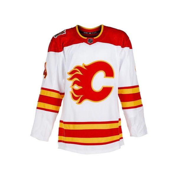 Rasmus Andersson henkilökohtaisesti Signeerattu Calgary Flames Adidas Pro Pelipaita